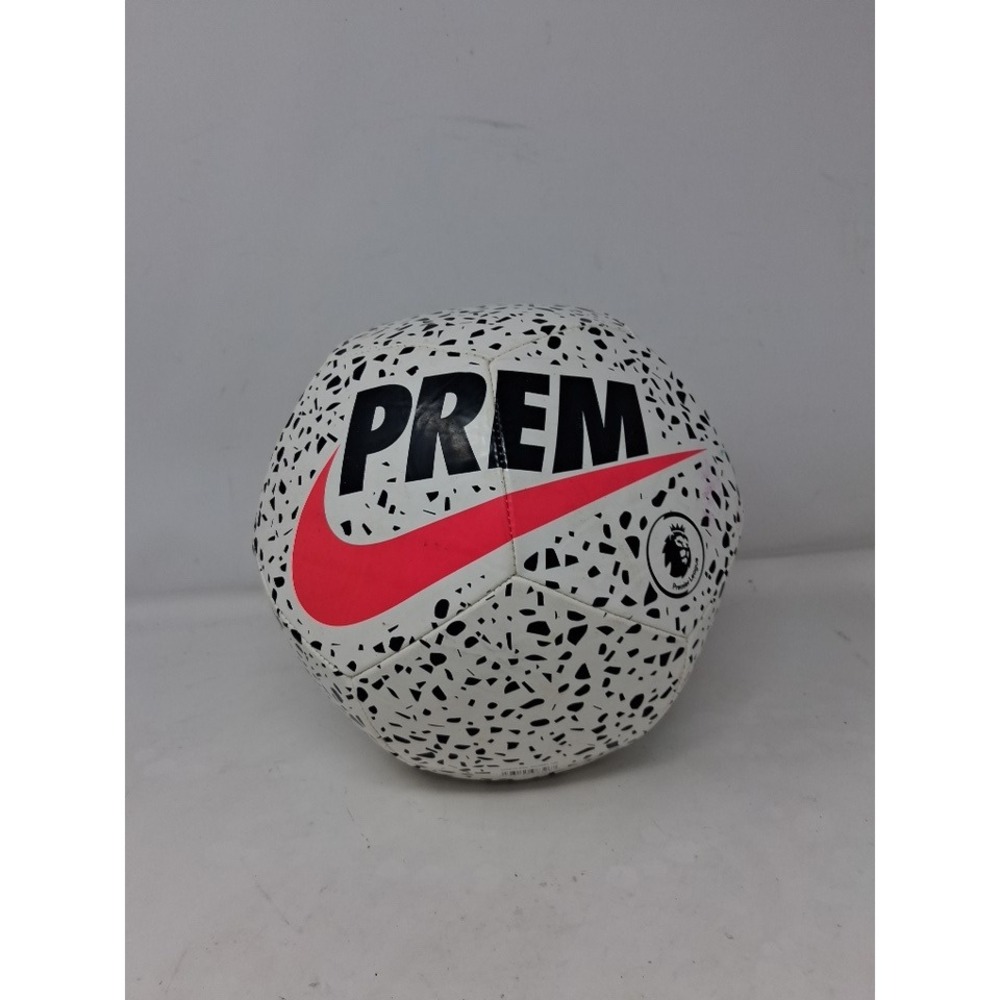 Nike Pitch Premier League Soccer Ball Size 5 White Black Red SC3983-100